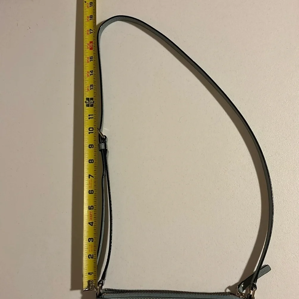 ♠️ ♠️ Kate Spade Rima Grove Street Crossbody File Bag in Lakesedge Blue - Picture 11 of 11